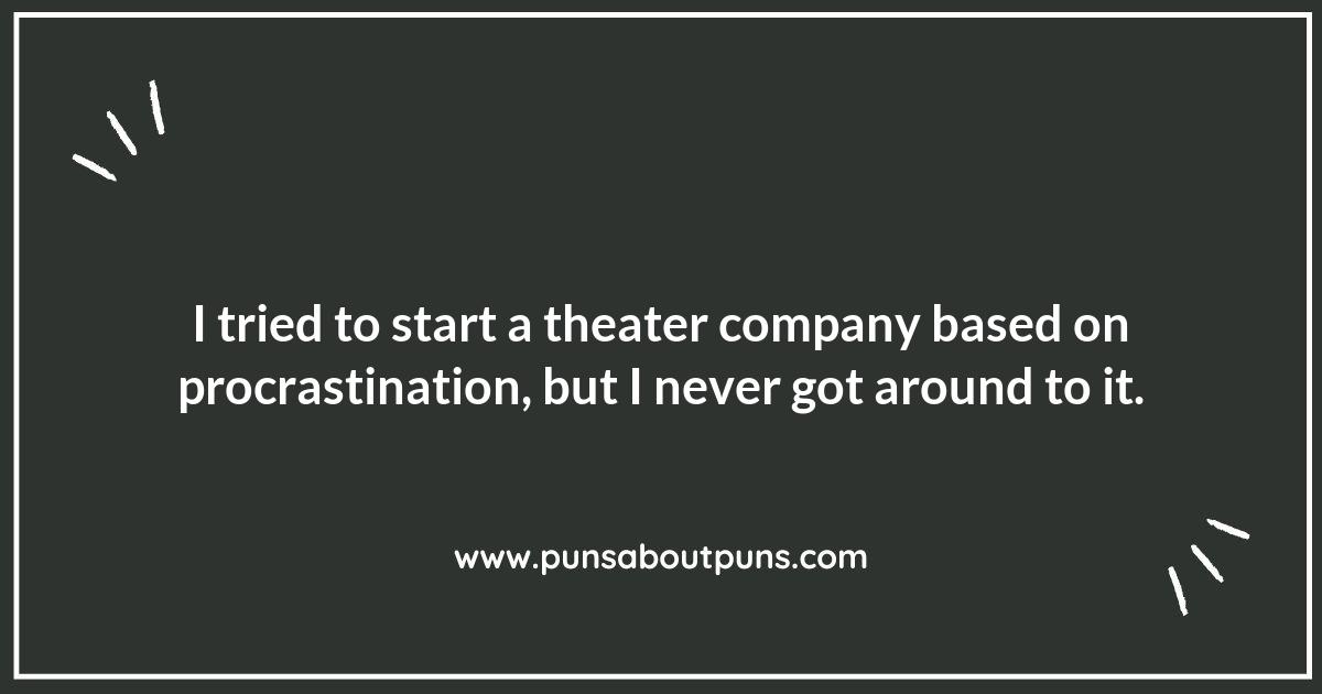 Theatrical Acting Puns That Will Steal the Spotlight