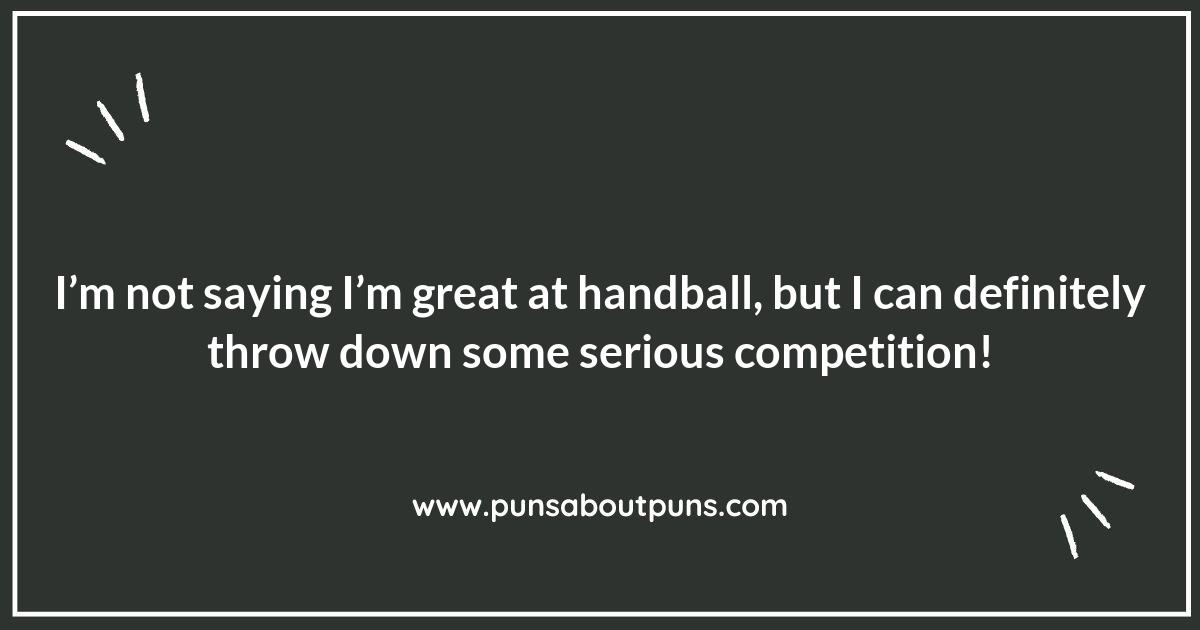 Throwing You a Curve: Witty Handball Puns to Enjoy