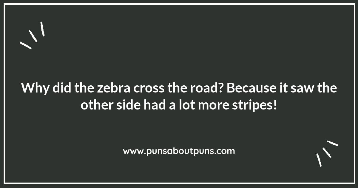 Tickle Your Funny Bone with These Zebra Puns