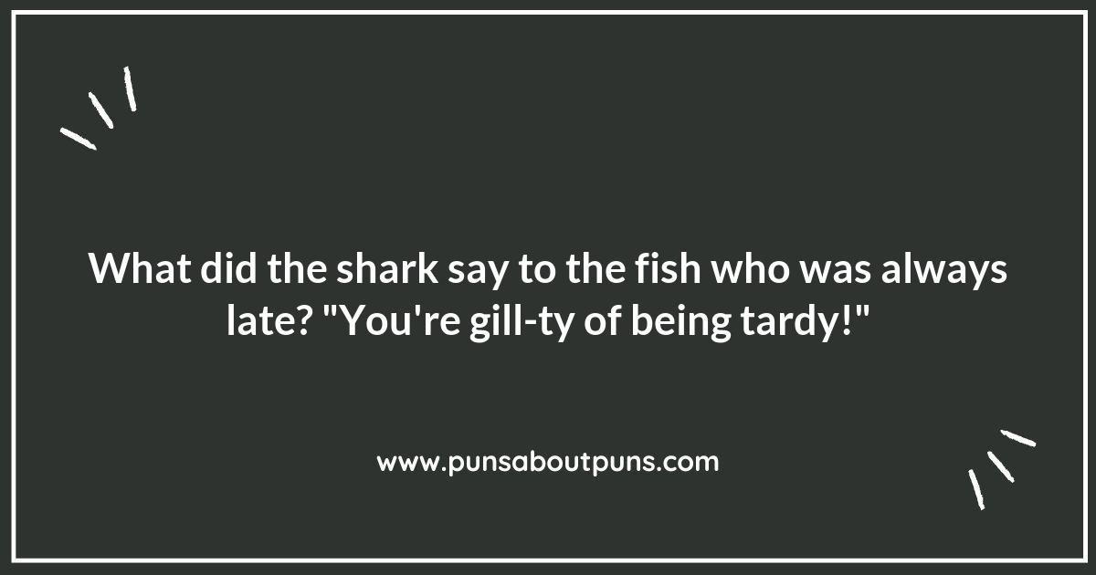 Tidal Waves of Laughter: Shark Puns Galore