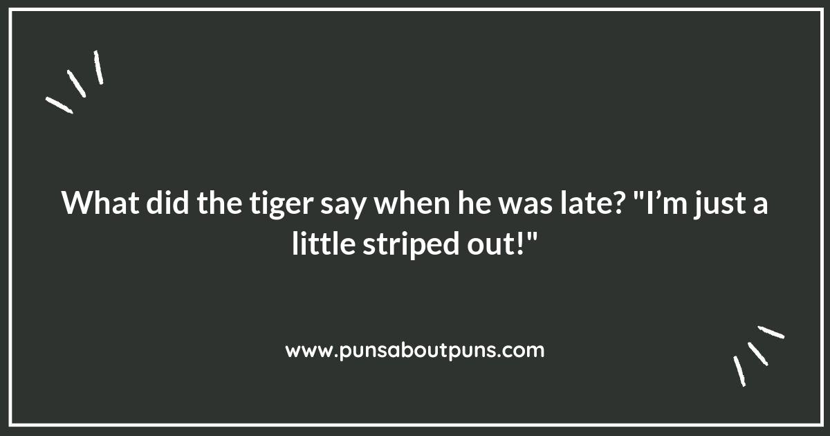 Tiger Puns to Brighten Your Day with a Smile