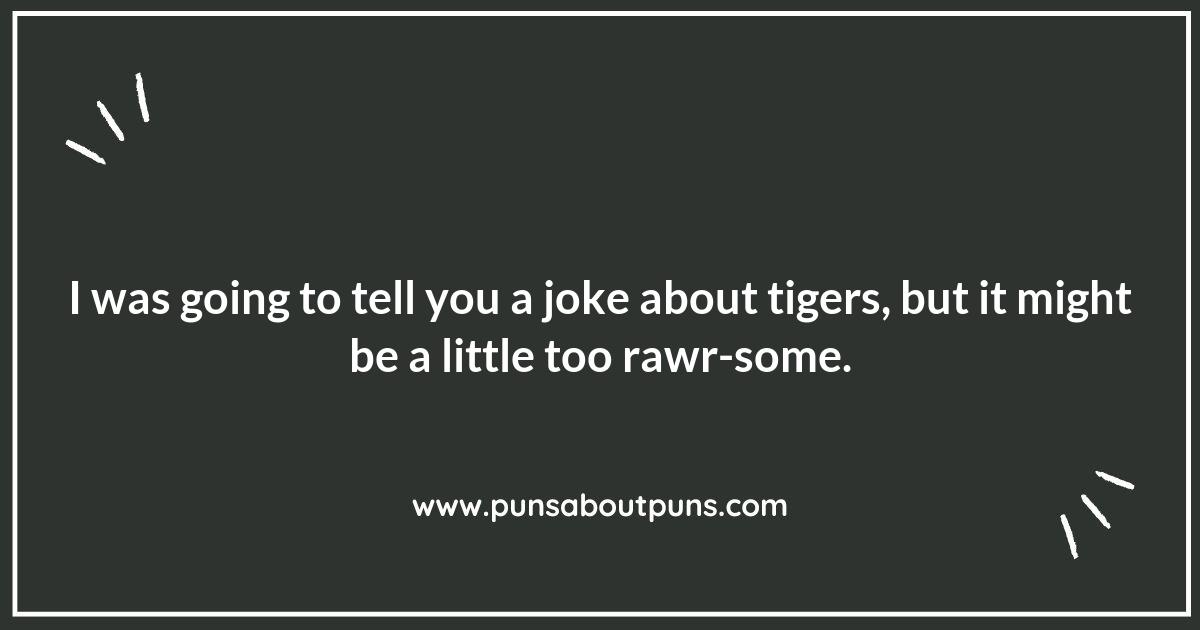 Tiger Puns to Pounce on Your Funny Bone