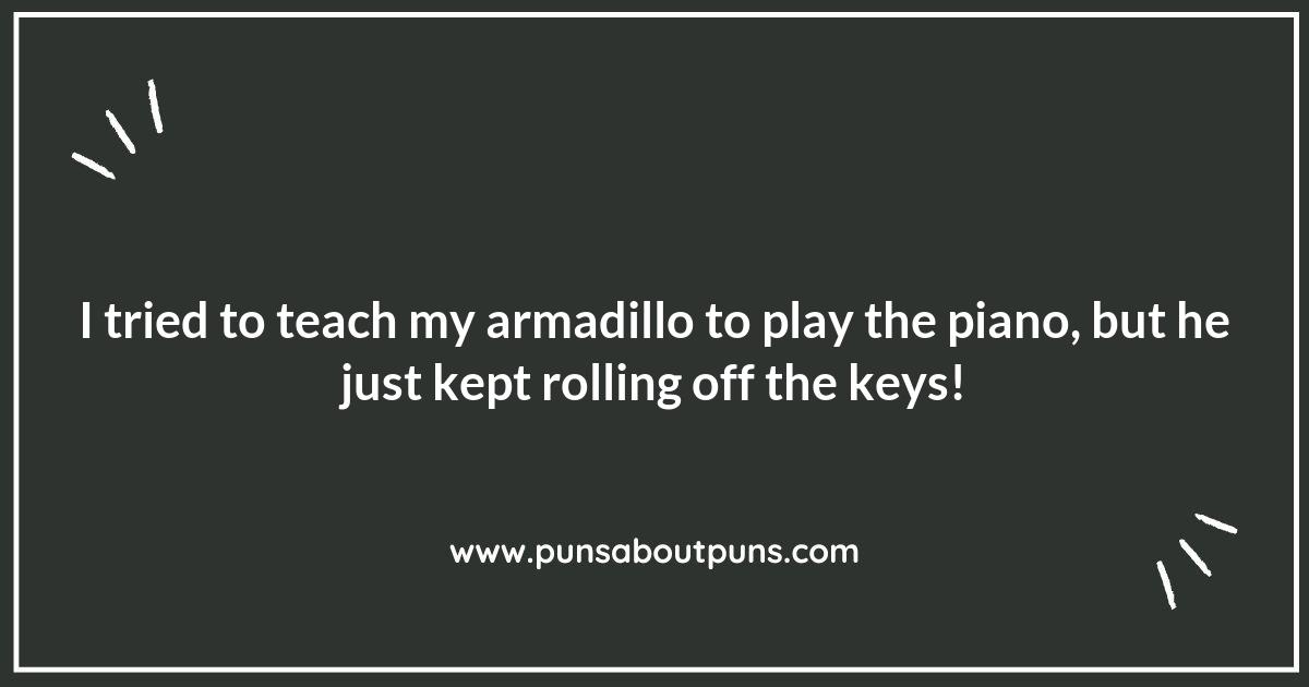 Top 10 Armadillo Puns That Will Roll You Over