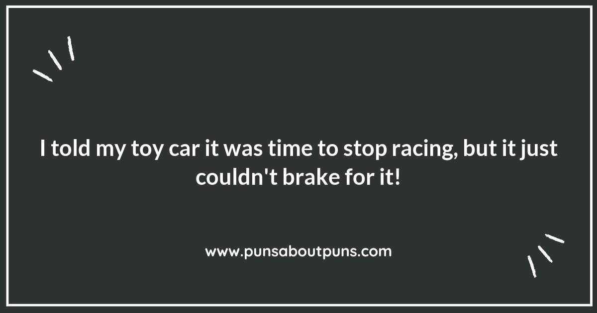 Toy Car Puns: Revving Up the Fun