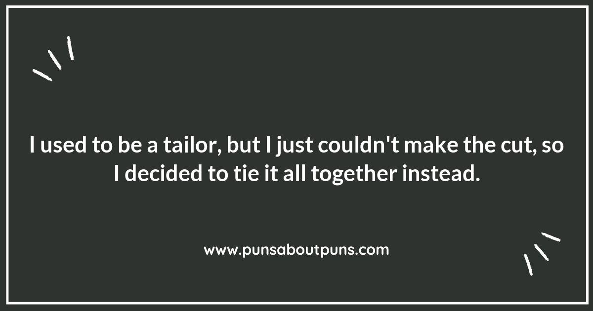 Tying It Together: The Funniest Tie Puns