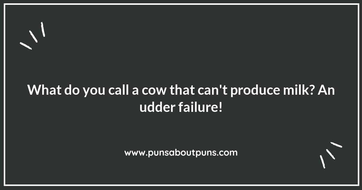 Udderly Pun-derful: A Deep Dive into Cow Puns