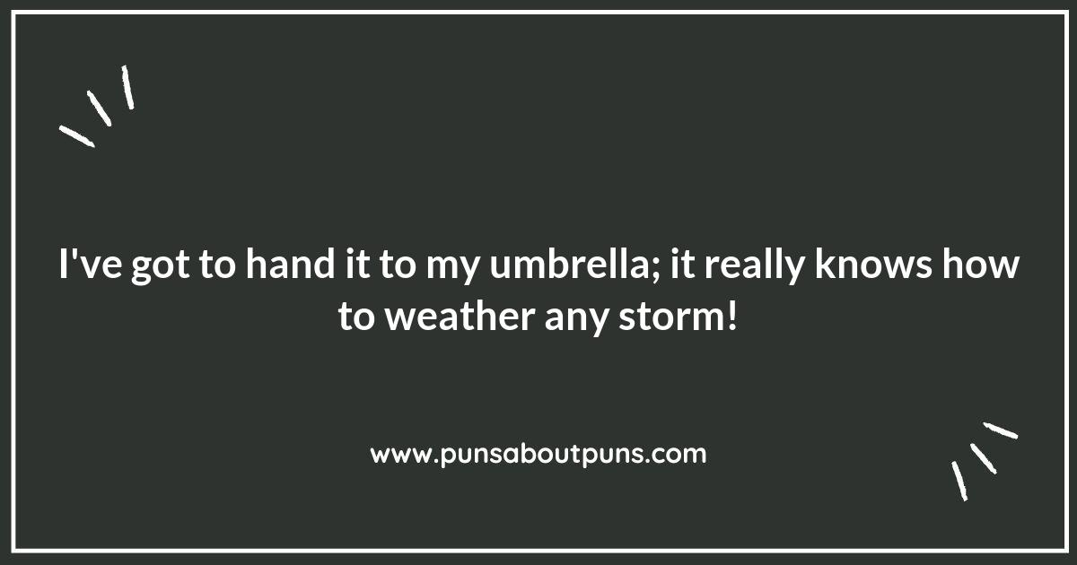 Umbrella Puns That Are Simply Unbe-leaf-able