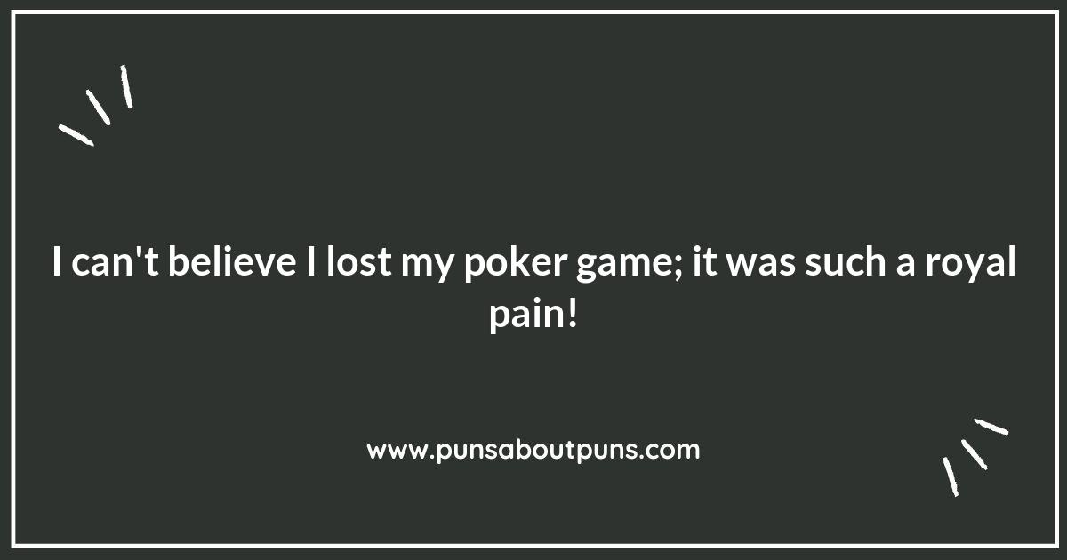 Unfolding the Fun: Poker Puns for Every Hand