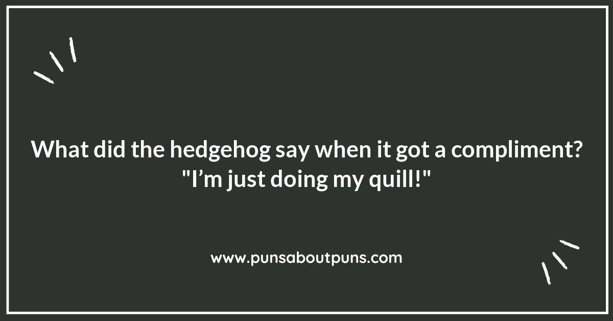 Unleash the Laughter with These Hedgehog Puns