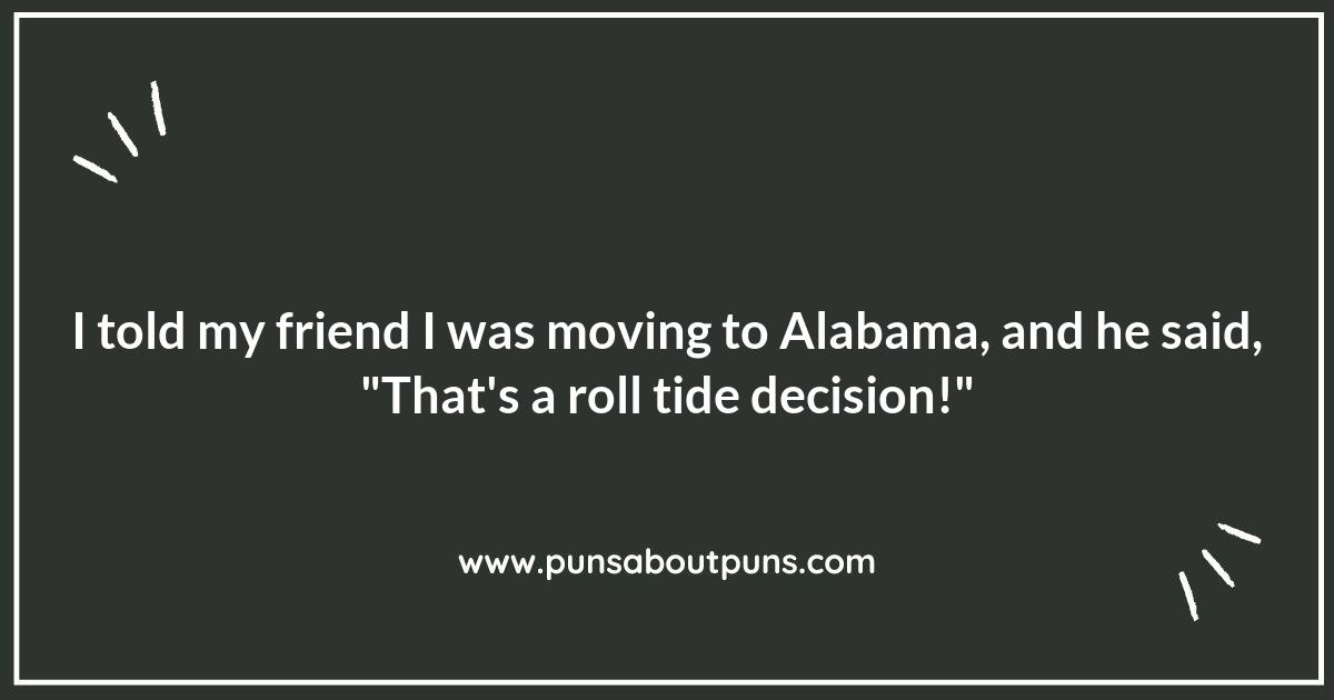 Unleashing the Fun: Creative Alabama Puns