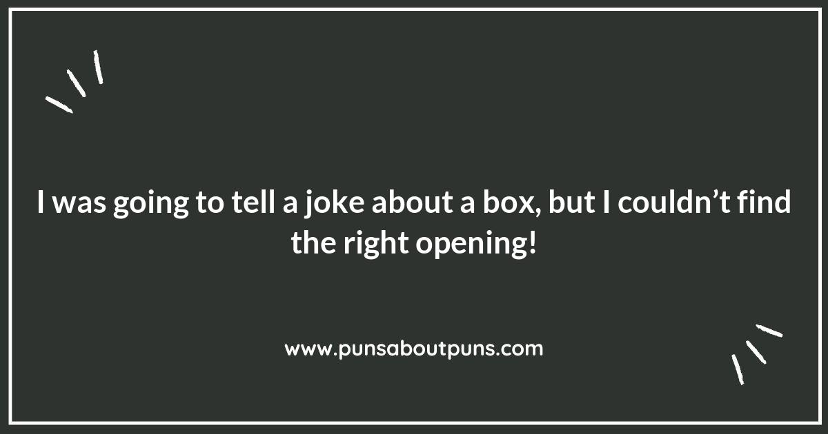 Unpacking the Funniest Box Puns