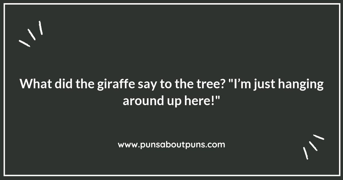 Up High: Giraffe Puns That Will Make You Giggle