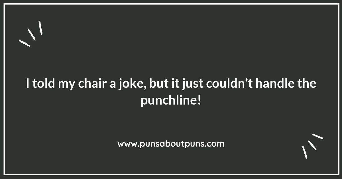 Uplifting Humor: Chair Puns That Elevate Your Day