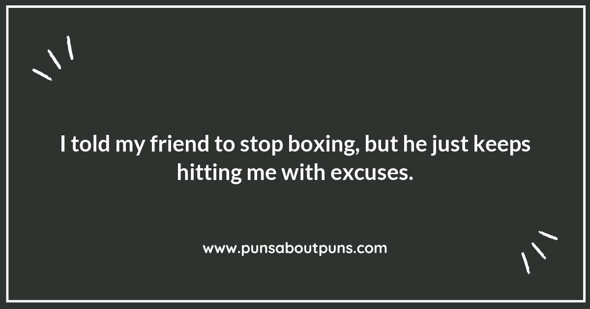 Uppercuts and One-Liners: Boxing Puns to Make You Smile