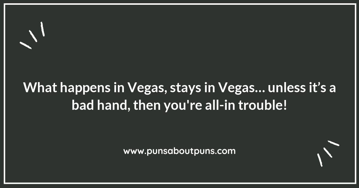 Vegas Puns for Your Next Casino Night