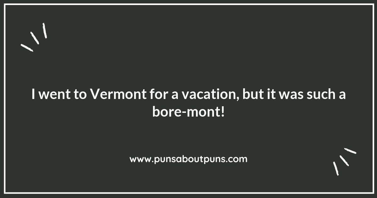 Vermont Puns that are a Real Gem