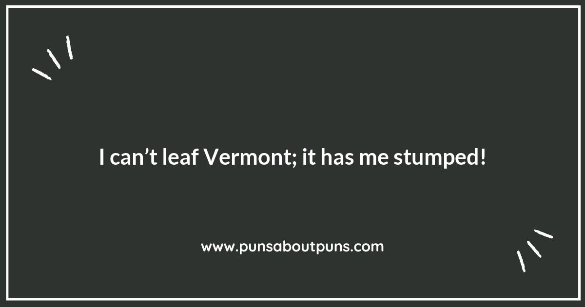 Vermont's Green Mountain Puns: A Hike of Humor