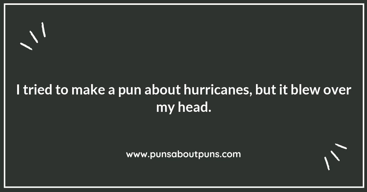 Weathering the Pun: Hurricane Humor Explained