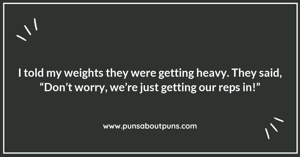 Weightlifting Puns That'll Make You Flex Your Funny Bone