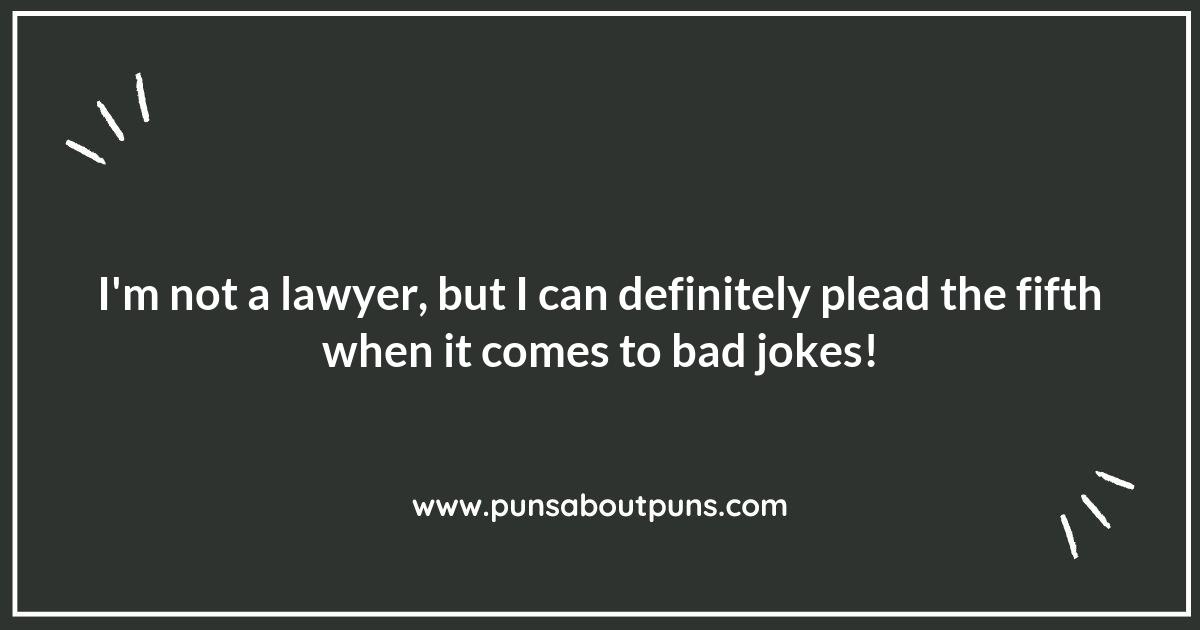 Why Lawyer Puns Are the Verdict of the Day