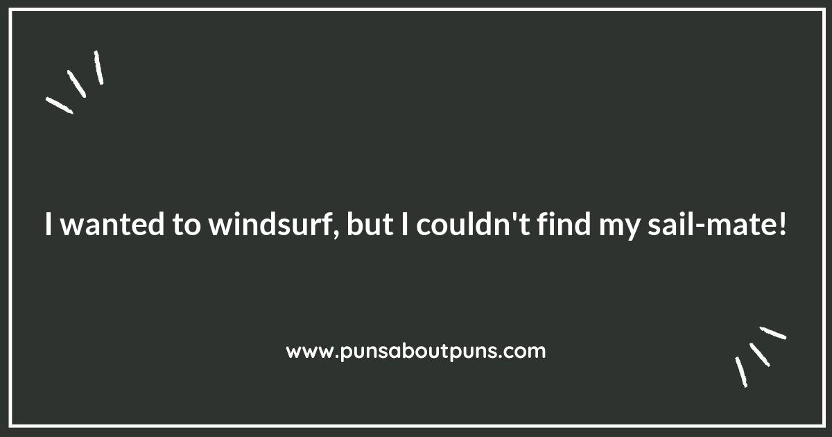 Windsurfing Puns to Navigate Your Way to Laughter