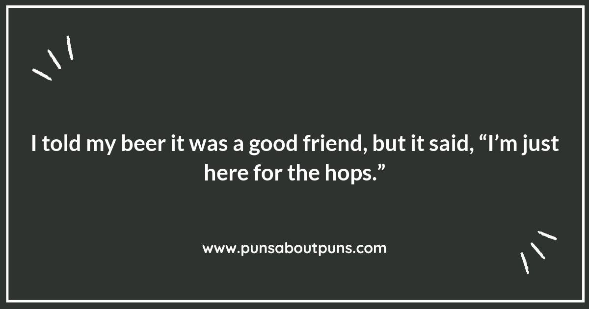 Wit and Grit: Beer Puns That Pack a Punch