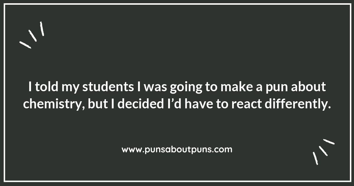 Witty Teacher Puns to Share with Colleagues