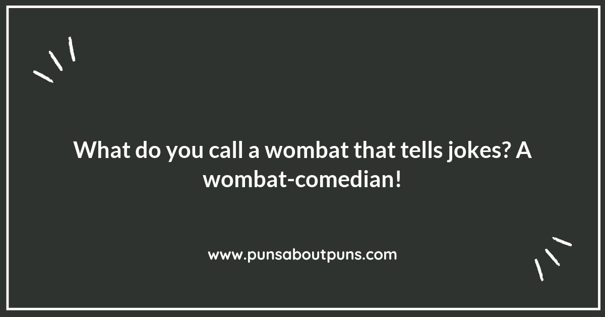 Wombat Puns: Connecting People Through Laughter and Love for Animals Wombat Puns: Connecting People Through Laughter and Love for Animals