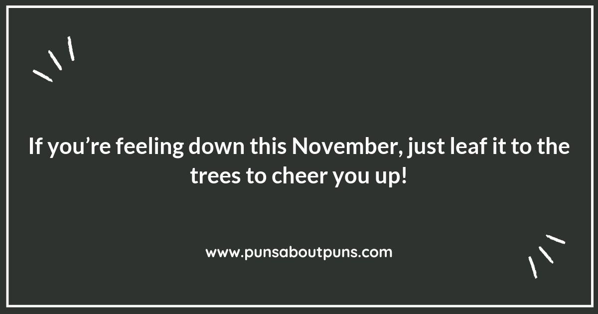 Wordplay Wonders: November Puns Unleashed