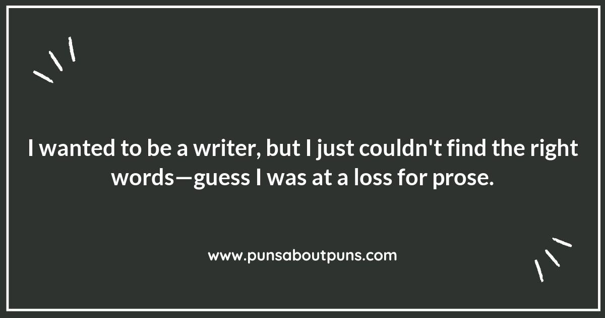 Writing Puns: Finding Humor in Everyday Language