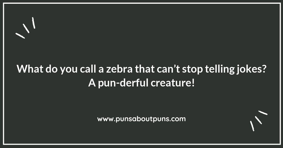 Zebra Puns That Are Sure to Make You Chuckle