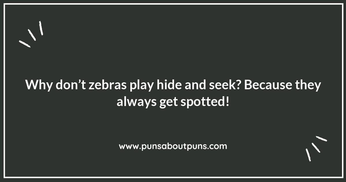 Zebra Puns to Share with Your Friends