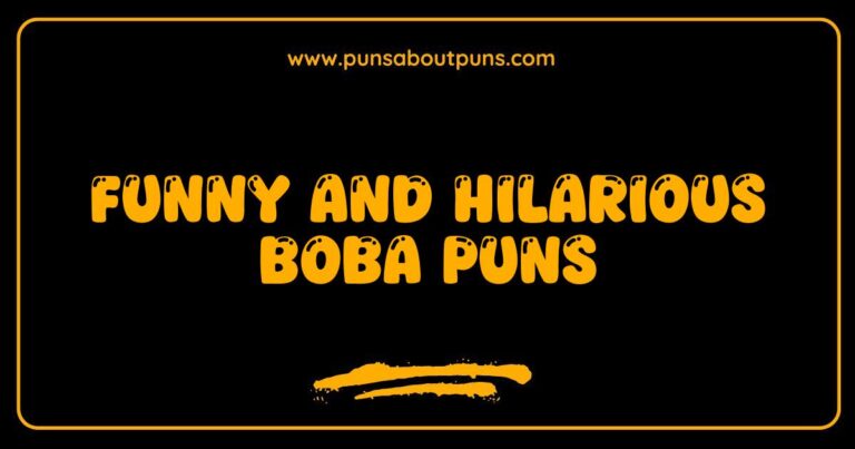 Funny Boba Puns That Will Bubble Your Funny Bone