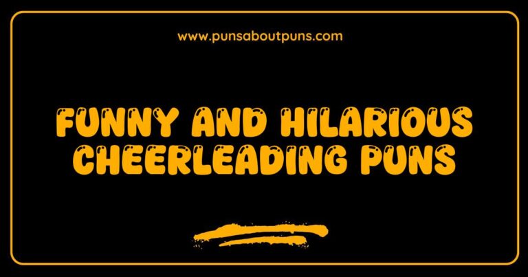 Funny Cheerleading Puns That Will Make You Jump for Joy