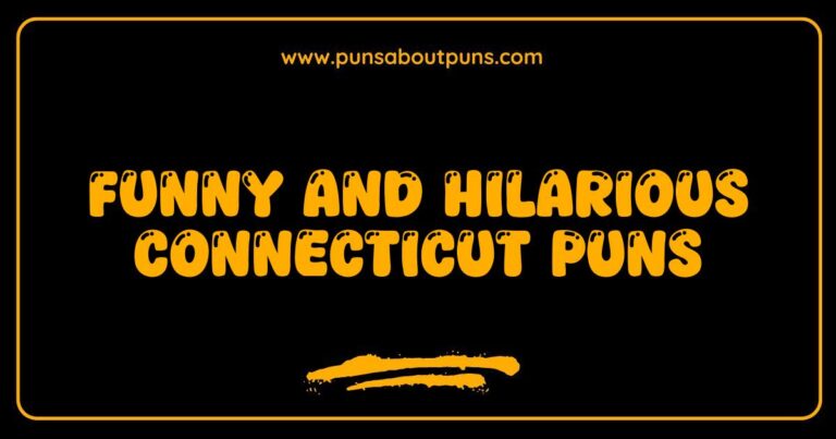 Funny Connecticut Puns That Will Make You Chuckle and Connect with Your State
