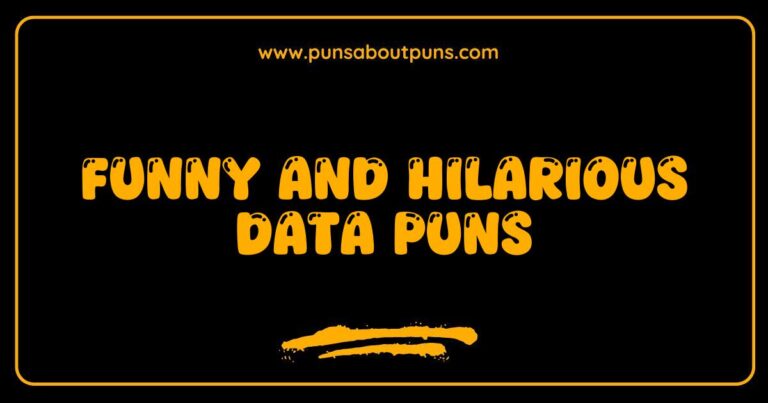 Funny Data Puns That Will Make You LOL and Chuckle Over Numbers