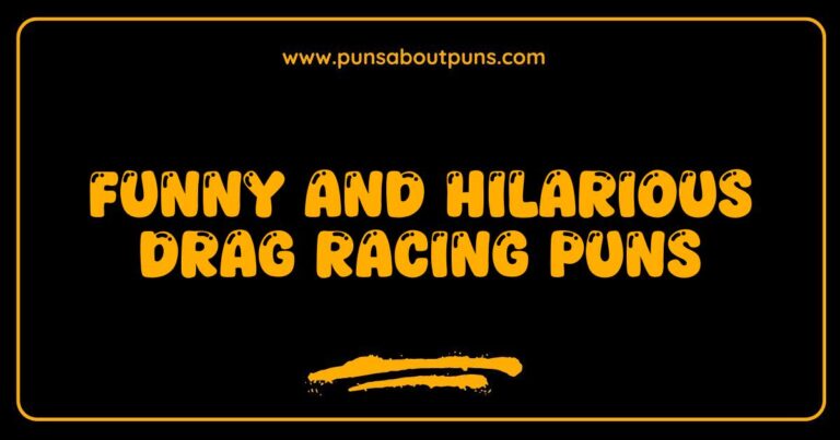 Funny Drag Racing Puns that Will Rev Up Your Humor