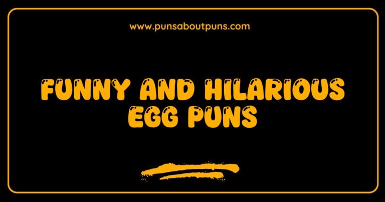 Funny Egg Puns That Will Crack You Up and Brighten Your Day