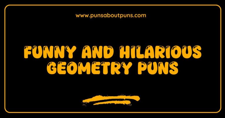 Funny Geometry Puns That Will Make You Laugh and Think Outside the Box