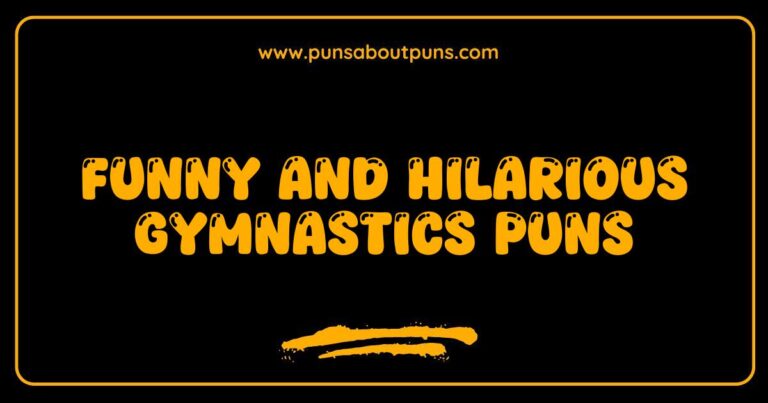 Funny Gymnastics Puns That Will Tumble You into Laughter