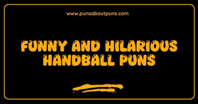 Funny Handball Puns That Will Score Big Laughs and Elevate Your Game