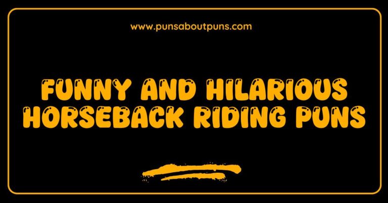 Funny Horseback Riding Puns That Will Trot Your Funny Bone