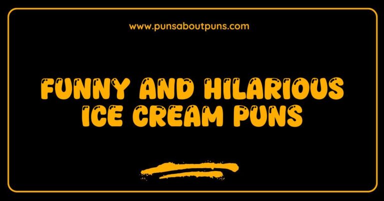 Funny Ice Cream Puns That Will Scoop You Up in Laughter