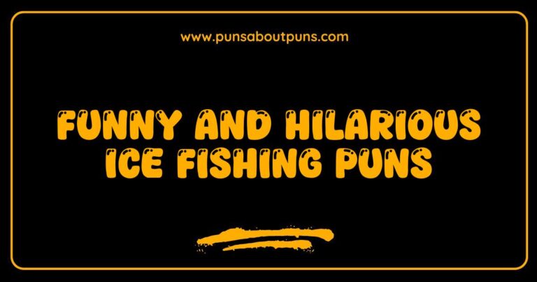 Funny Ice Fishing Puns That Will Hook You and Make You Laugh