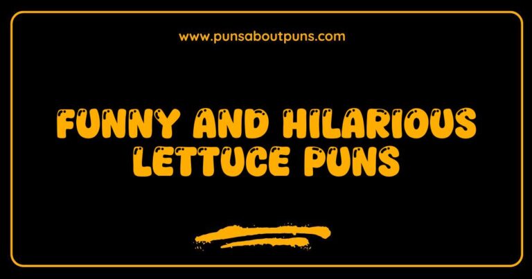 Funny Lettuce Puns That Will Leaf You Laughing