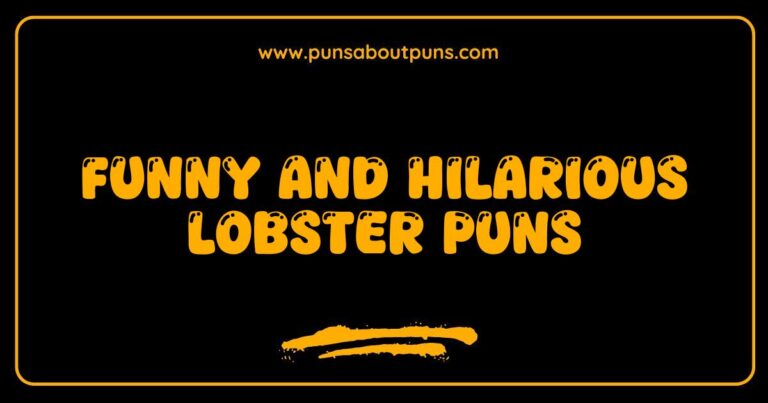 Funny Lobster Puns That Will Shell You with Laughter