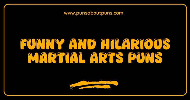 Funny Martial Arts Puns That Will Kick Your Sense of Humor into High Gear