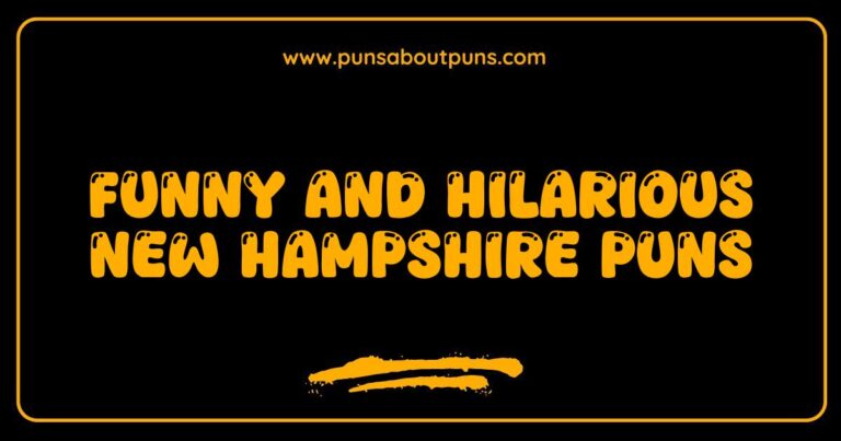 Funny New Hampshire Puns That Will Make You Laugh Out Loud