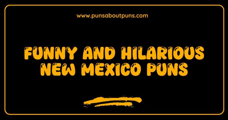 Funny New Mexico Puns That Will Make You Smile and Laugh