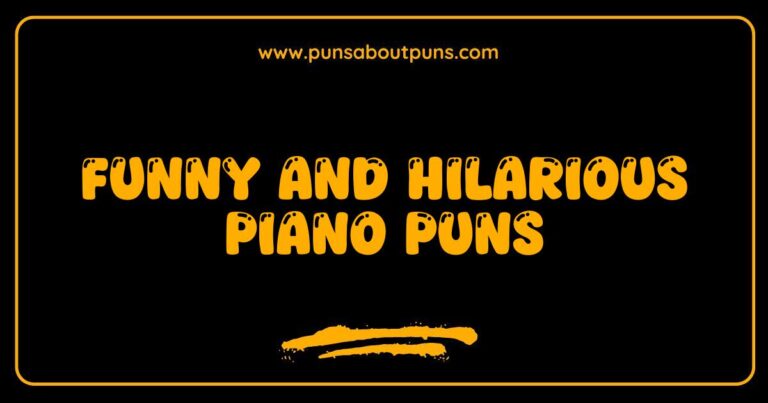 Funny Piano Puns That Will Strike a Chord with Music Lovers